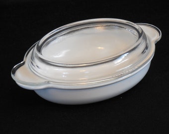 Pyrex CorningWare White Individual Serving and Storage Dish without Lid, Oval P 14 B