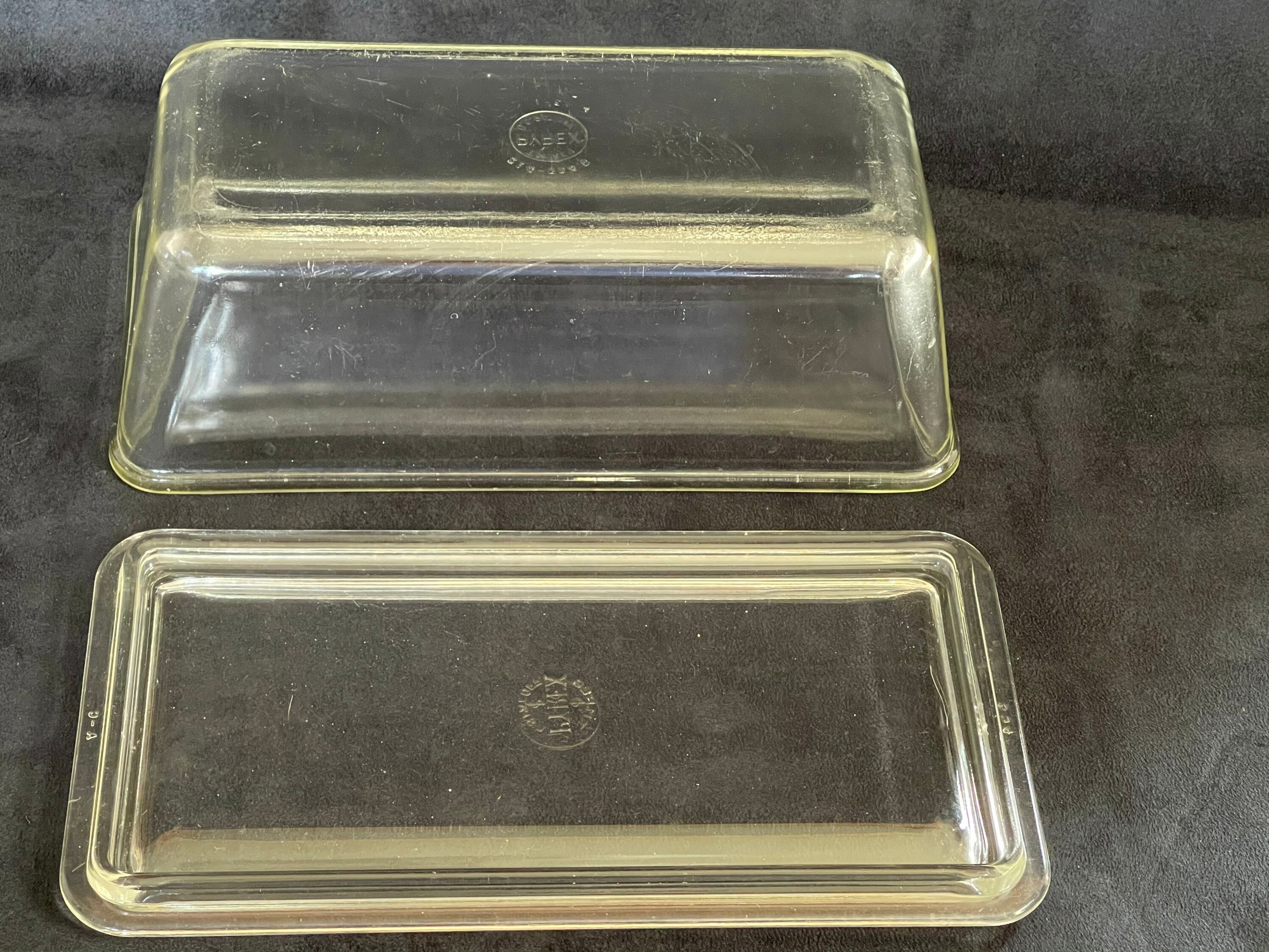 Antique Pyrex Large Clear Loaf Pan Meatloaf Baking Dish Etsy