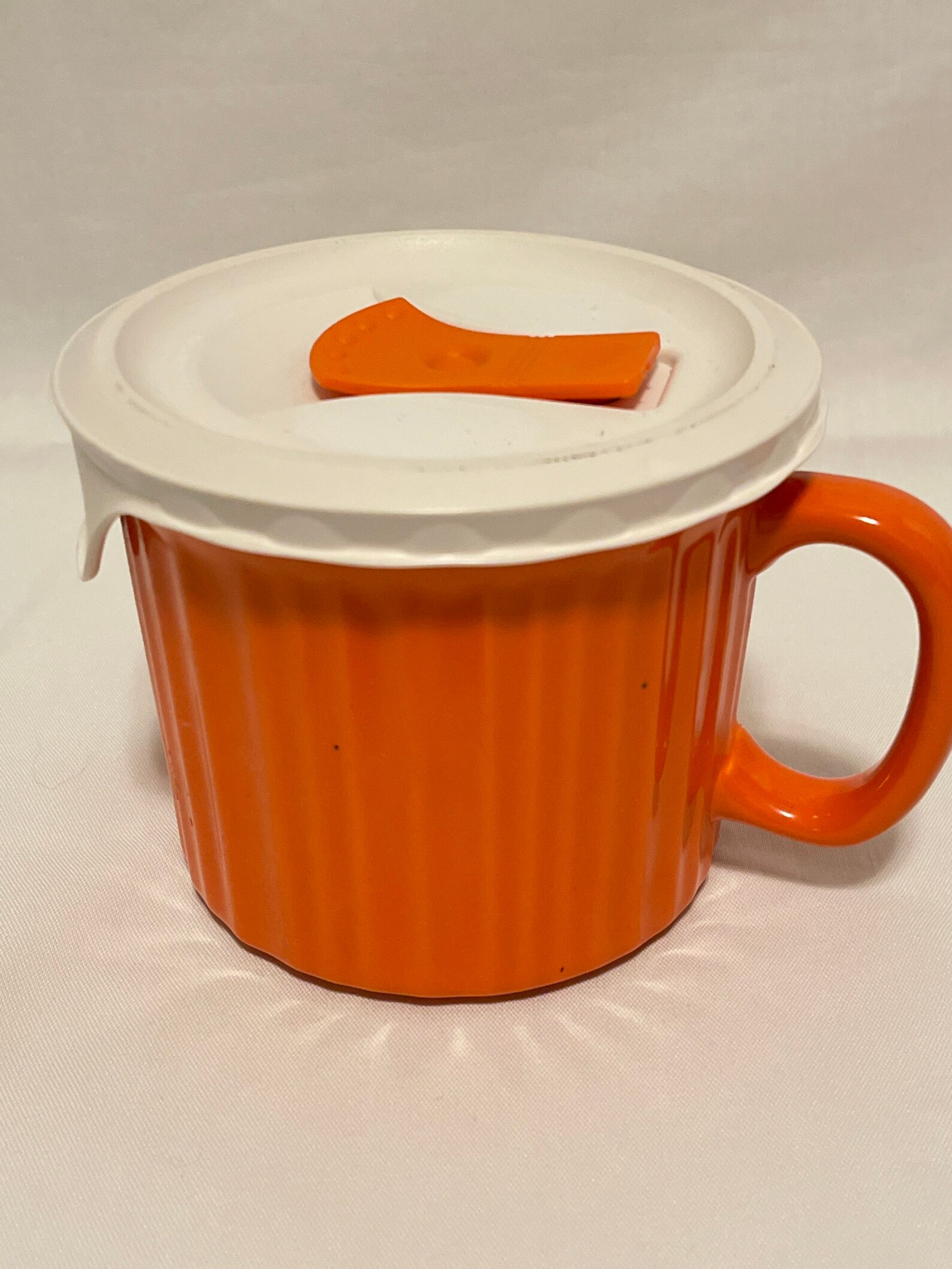 CorningWare French White Soup Mugs with Vented Lids Etsy