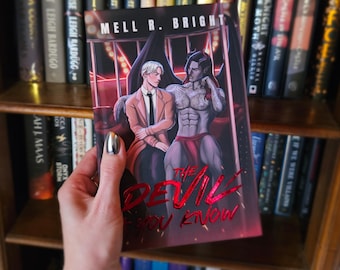 The Devil You Know Special Edition Hardcover (Signed) by Mell R. Bright + 4 Mini Prints