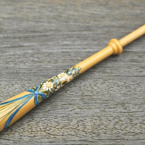 Ancienne Canette à Dentelle Rallye - En Bois, à Paillettes, Société De La Dentelle 1991, Occasion
