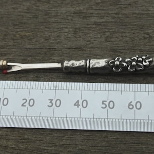 Seam Ripper with Pewter Floral Handle image 5