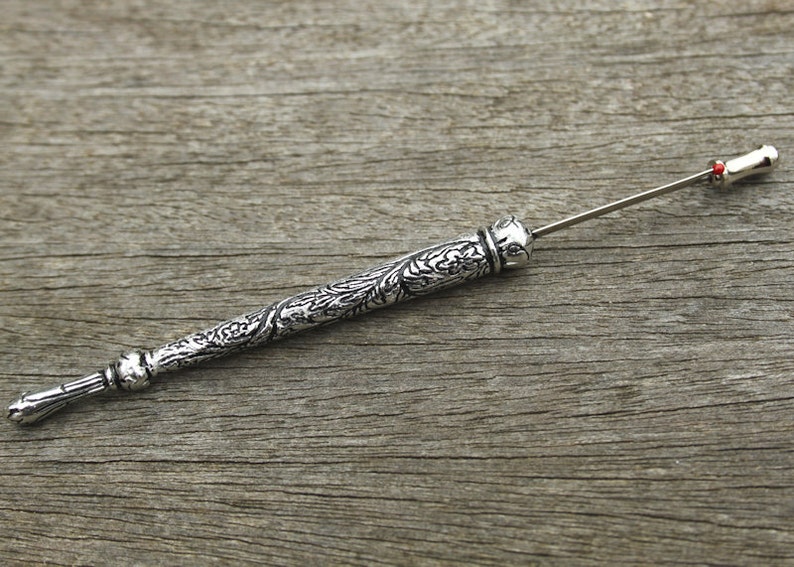 Seam Ripper with Long Floral Handle image 2