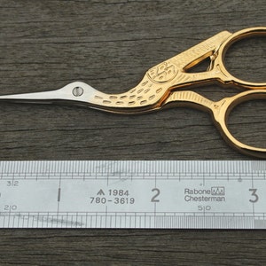 Stork Scissors for lacemaking and embroidery image 4