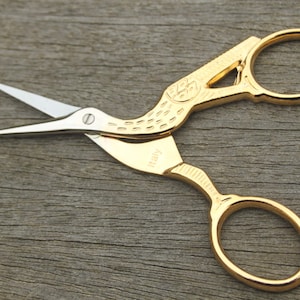 Stork Scissors for lacemaking and embroidery image 1