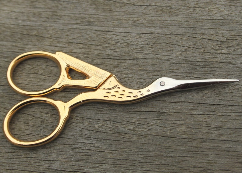 Stork Scissors for lacemaking and embroidery image 2