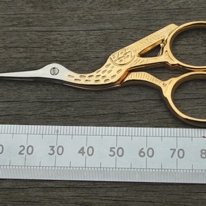 Stork Scissors for lacemaking and embroidery image 5