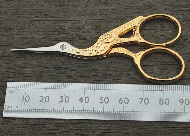 Stork Scissors for lacemaking and embroidery image 5