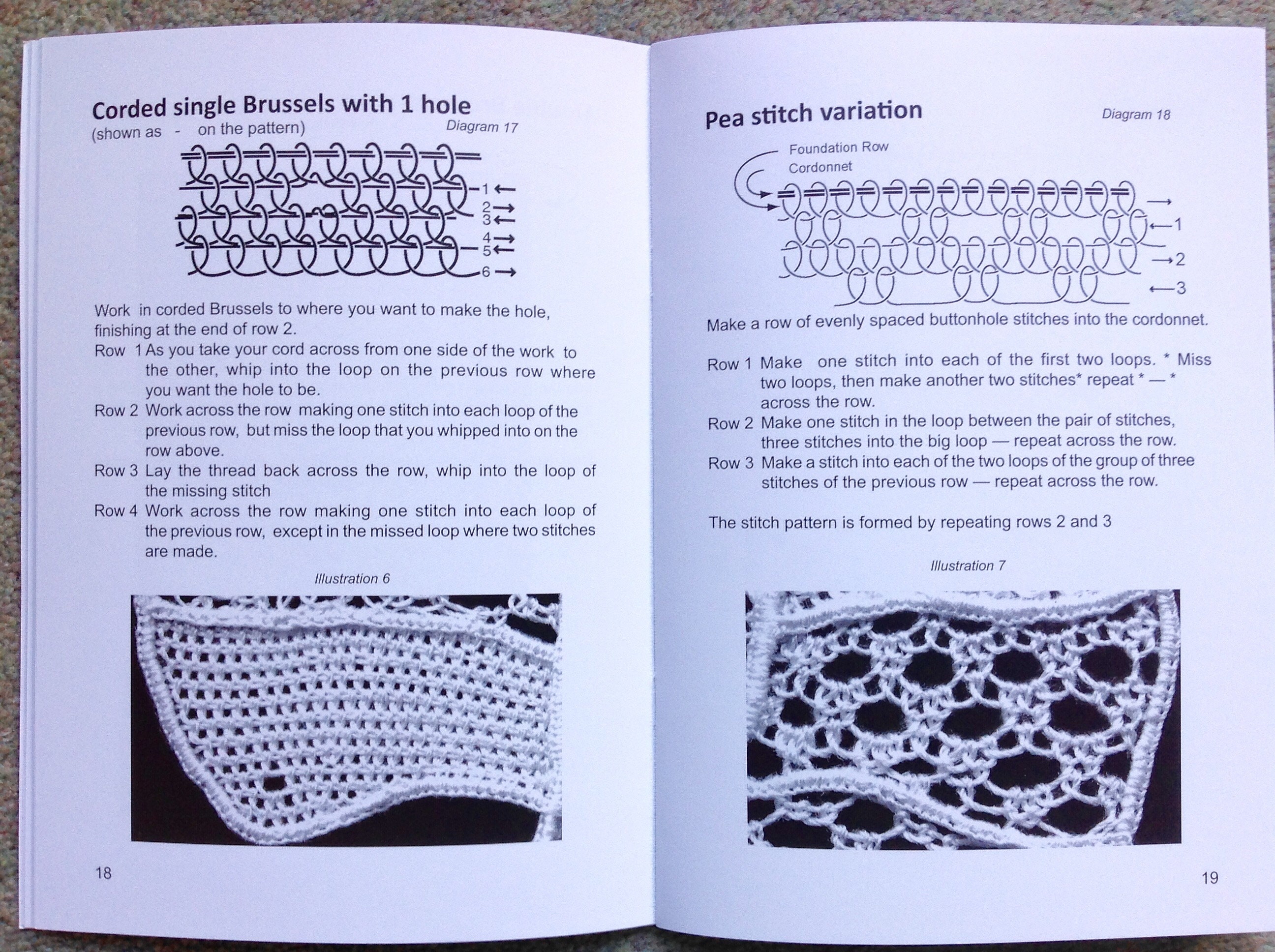 【セット】The Lace Guild CIO ニードルレース キット＋技術書 Needlelace Basic Technical Instruction - the Lace Guild - Etsy