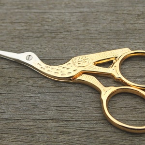 Stork Scissors for lacemaking and embroidery image 3