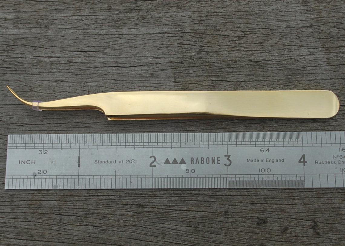 Watchmakers fine tweezers curved Etsy