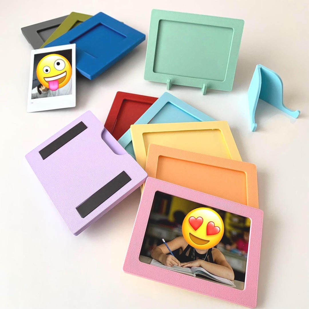 Magnetic Photo Frame, Photo Frame, Magnetic Fridge Frame, Instax Mini ...
