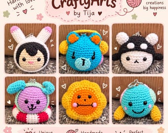 PERMPOON Doll Keychain Ver.1 | Official GMMTV Character Merch