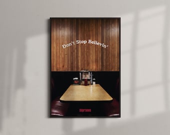 Impresión de la serie de televisión Los Soprano / Arte mural de Tony Soprano (A4-A0)