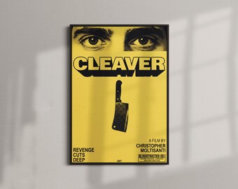 The Sopranos TV Series Print | Cleaver Movie Poster | Christopher Moltisanti Wall Art | Tony Soprano (A4-A0)