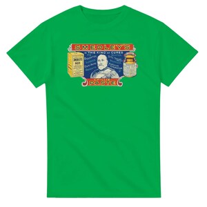 Smedleys chilipasta-t-shirt | Annons för "Kungen av botemedel" från 1901 | Antik grafik för patentmedicin | Viktoriansk annonst-t-shirt | Vintage medicinsk kuriositet