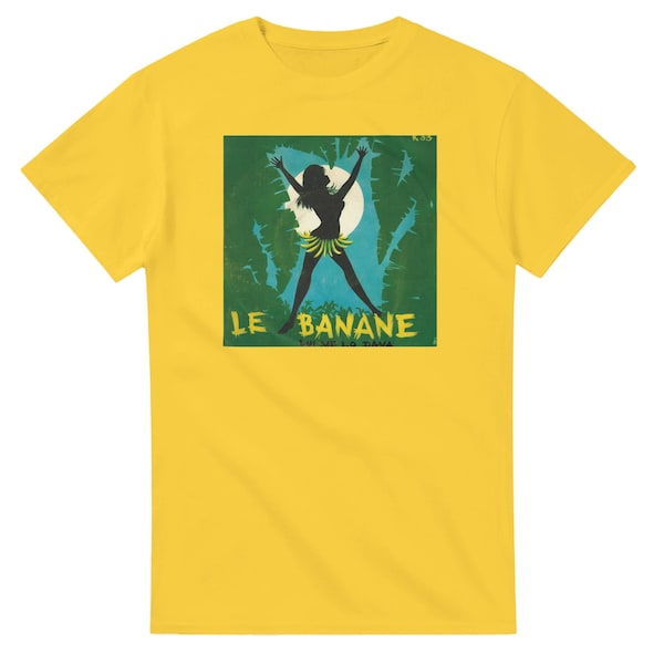Le Banane T-Shirt – Vintage Italian Novelty Sleeve Art That’s Absolutely Bananas