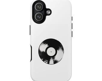 Funda para teléfono con disco de vinilo / Funda resistente I Música I Amante de la música