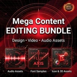 Paket med videoredigeringsresurser: övergångar, överlägg, LUT:er, SFX (digital nedladdning) bild 6