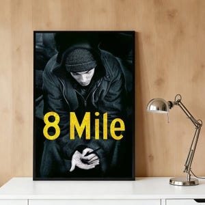 エイトマイル 8mile ポスター Eminem エミネム 8mile Tシャツ 8マイル