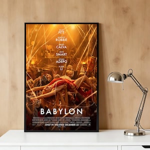 Babylon Film Poster - Etsy