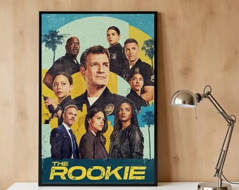 Pósteres de películas clásicas de la serie "The Rookie" / Decoración de pared para el hogar con motivos de películas clásicas.
