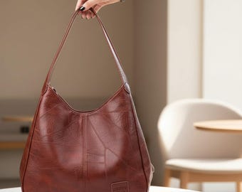Vintage Designer Women’s Luxury Handbag – Fashion Brand Shoulder Tote & Elegant Top-Handle Purse