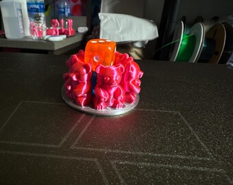 Gummy Bear-dobbelsteenhouder