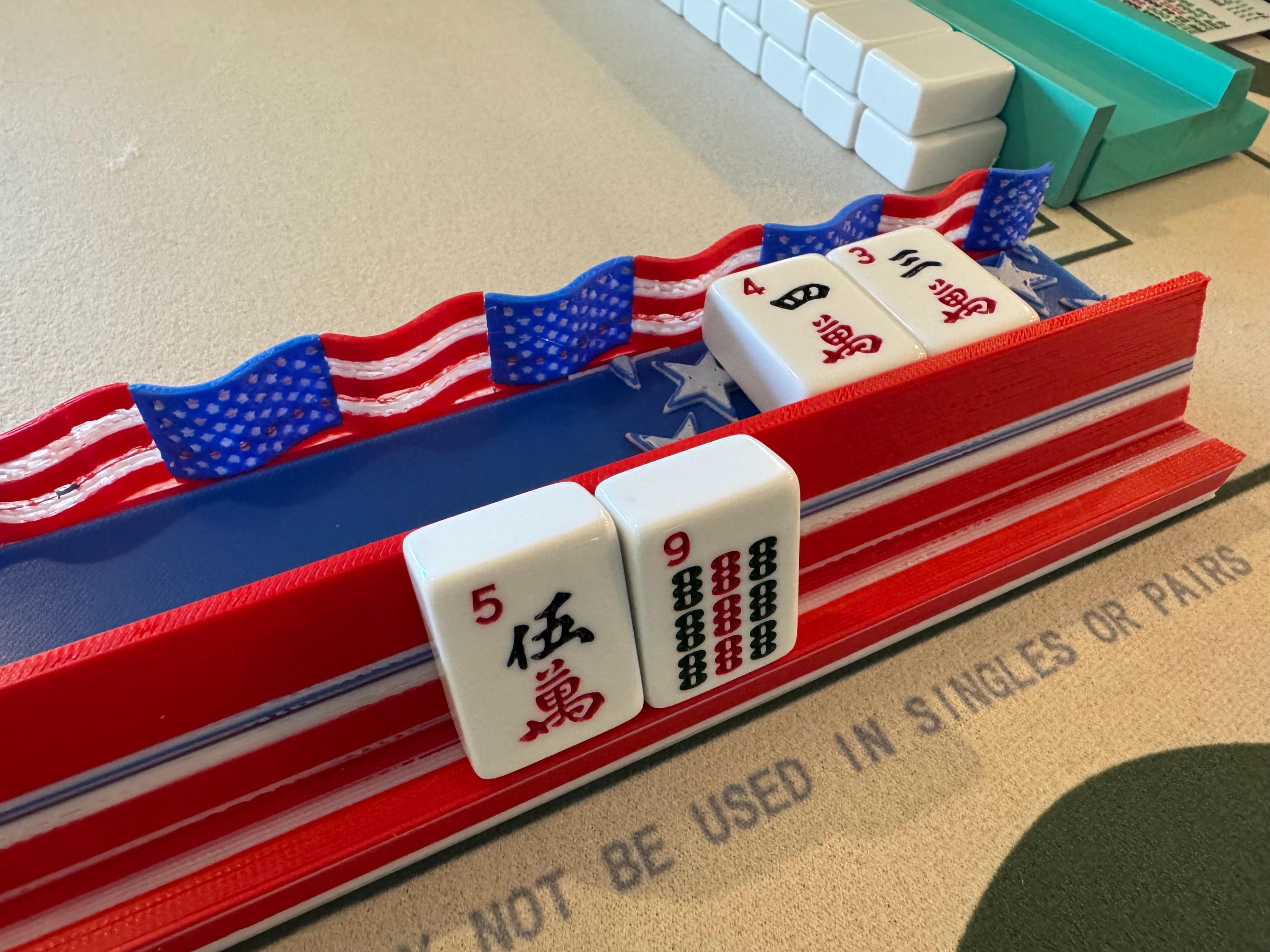 Fourth of July 3d Printed Mahjong Rack 18.5” - Etsy