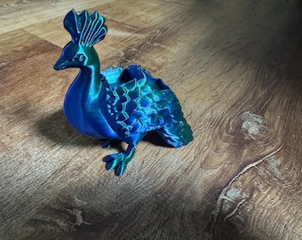 Peacock Dice Holder