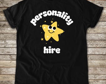 Maglietta Comfort Colors con personalità da assumere