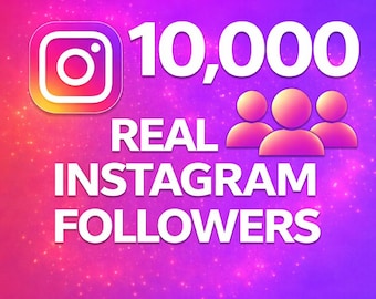 10000 seguidores reales en Instagram / Entrega rápida / Crecimiento seguro y confiable / Impulsa tu cuenta de Instagram