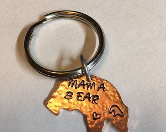 Mama Bear Mom Gift Country Girl Mother's Day Gifts Copper Jewelry