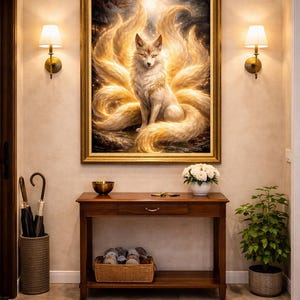 The Nine-Tailed Fox : Spirit of the Golden Moon| 1000-2000pc Collectible Puzzle