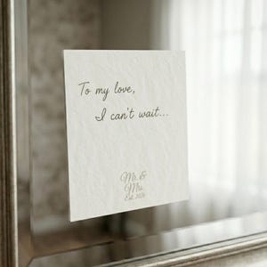 M. et Mme Est. Bloc-notes post-it 2026 | Notes adhésives pour cadeau d'anniversaire de mariage pour couple
