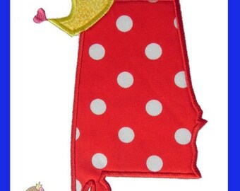 Alabama Princess Applique design