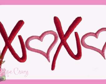 XOXO Embroidery file