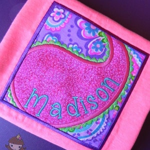 Paisley Patch  Applique design