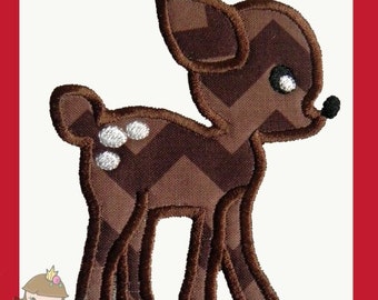 Bébé cerf Applique design