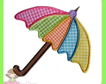 Umbrella Applique  design