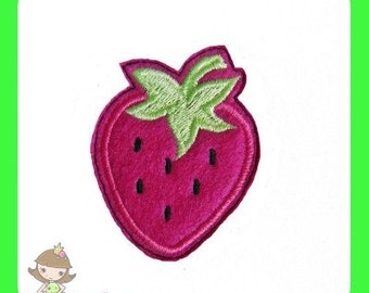 Diseño de fieltro de fresa