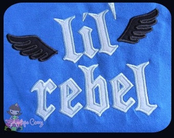 LiL' Rebel Applique design