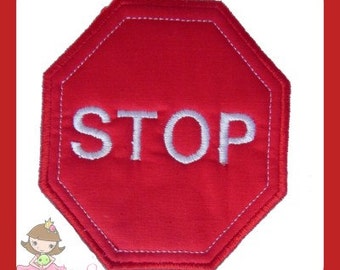 Stoppskylt-applikationsdesign