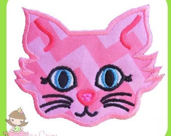 Kitty cat Applique design