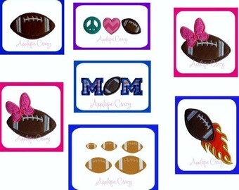 Football Package applique designs