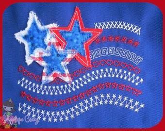Stitchwork flag Embroidery design