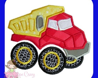 Toy Dump Truck Applique design