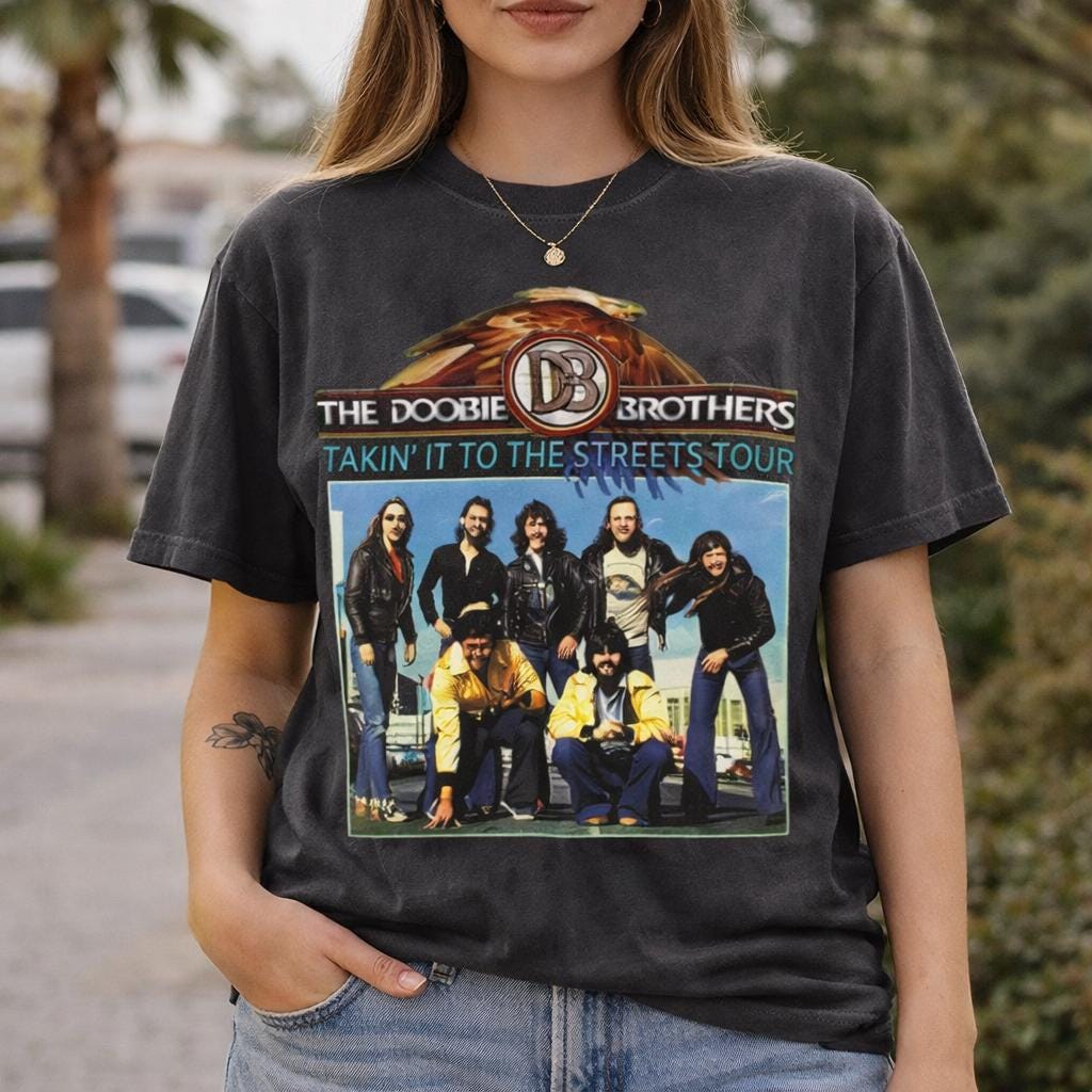 Doobie Brothers Tee - Etsy