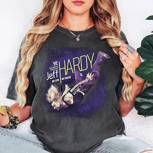 Jeff Hardy My Life My Rules Shirt: Vintage Graphic Comfort Color Tee