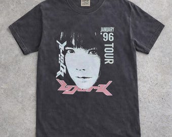 Comfort Color Bjork 1996 Japanese Tour Shirt - Vintage Graphic Shirt